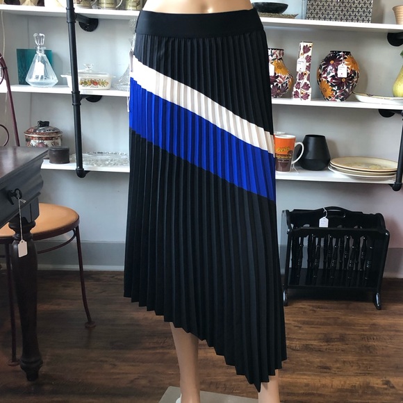 Dkny Dresses & Skirts - Asymmetrical Stripe Maxi Skirt | DKNY